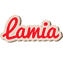 Lamia chocolate logo