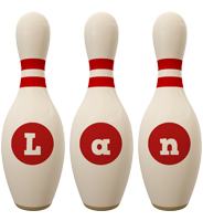 Lan bowling-pin logo