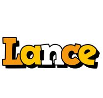 Lance cartoon logo