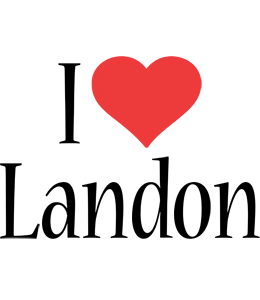 Landon i-love logo