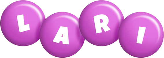 Lari candy-purple logo