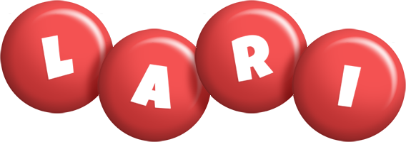 Lari candy-red logo