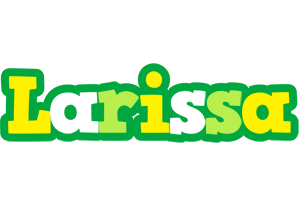 Larissa soccer logo