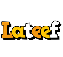 Lateef cartoon logo