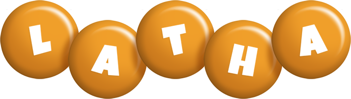 Latha candy-orange logo