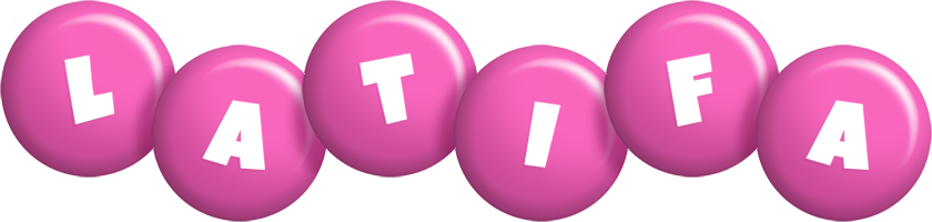 Latifa candy-pink logo
