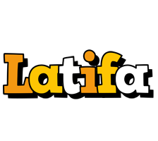 Latifa cartoon logo