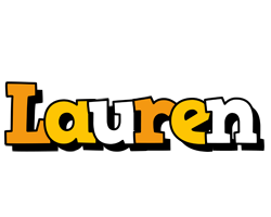 Lauren cartoon logo