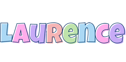 Laurence pastel logo