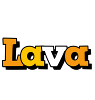 Lava cartoon logo