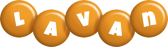 Lavan candy-orange logo