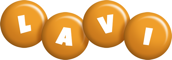Lavi candy-orange logo