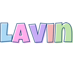 Lavin pastel logo