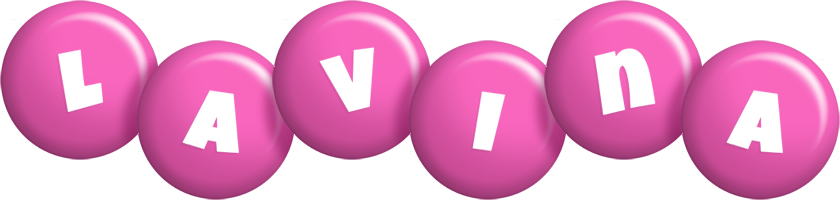 Lavina candy-pink logo