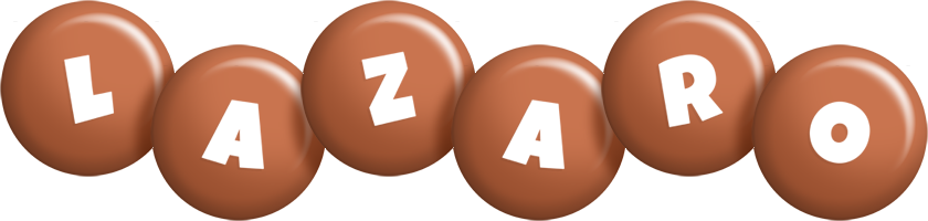 Lazaro candy-brown logo