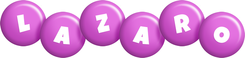 Lazaro candy-purple logo