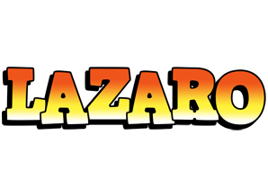 Lazaro sunset logo