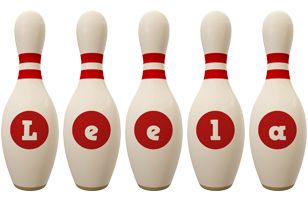 Leela bowling-pin logo
