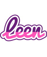Leen cheerful logo