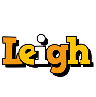Leigh cartoon logo