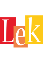 Lek colors logo