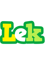 Lek soccer logo