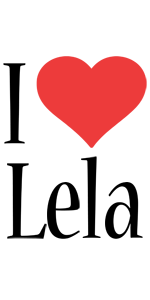 Lela i-love logo
