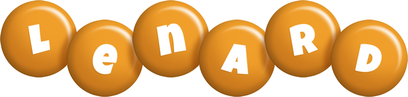 Lenard candy-orange logo