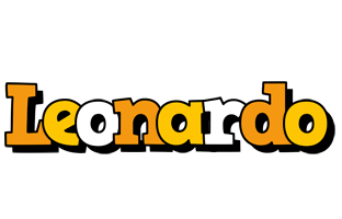 Leonardo cartoon logo