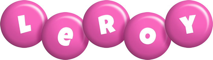 Leroy candy-pink logo