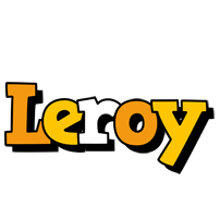 Leroy cartoon logo