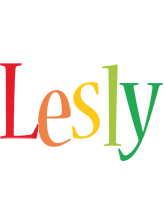 Lesly birthday logo