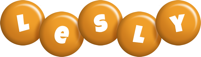 Lesly candy-orange logo