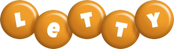Letty candy-orange logo