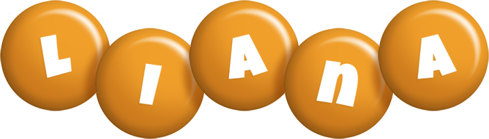 Liana candy-orange logo