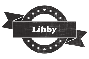 Libby grunge logo