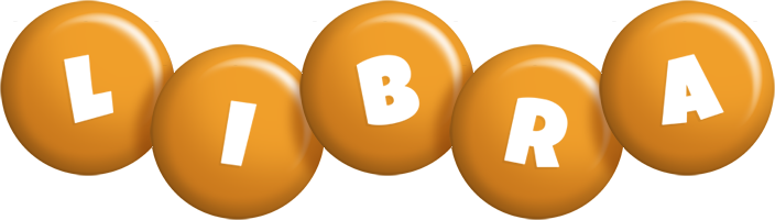 Libra candy-orange logo