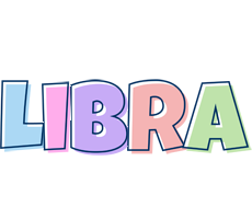 Libra pastel logo