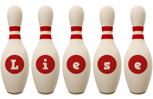 Liese bowling-pin logo