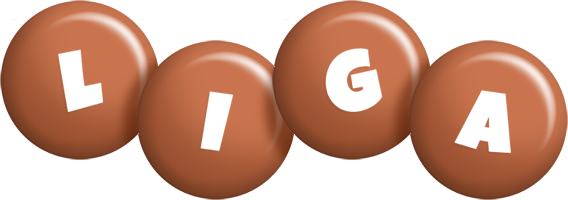 Liga candy-brown logo