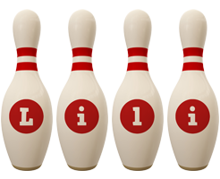 Lili bowling-pin logo