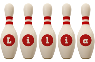 Lilia bowling-pin logo