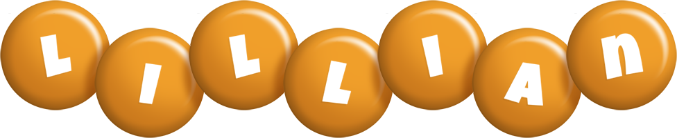 Lillian candy-orange logo