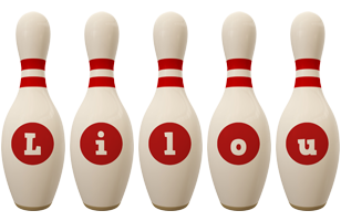 Lilou bowling-pin logo