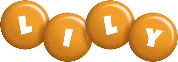Lily candy-orange logo