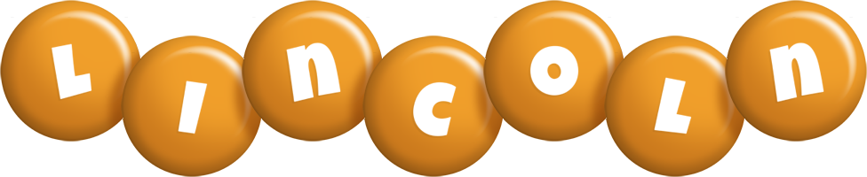 Lincoln candy-orange logo