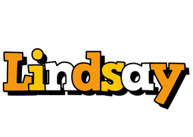 Lindsay cartoon logo