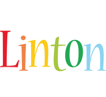Linton birthday logo
