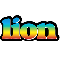 Lion color logo