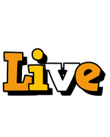 Live cartoon logo